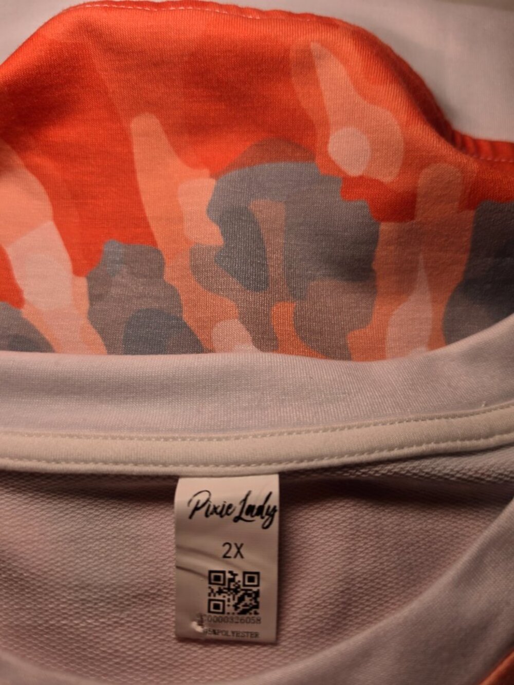 NWOT Pixie Lady Spiral tie-dye sweatshirt 2X - Picture 4 of 6